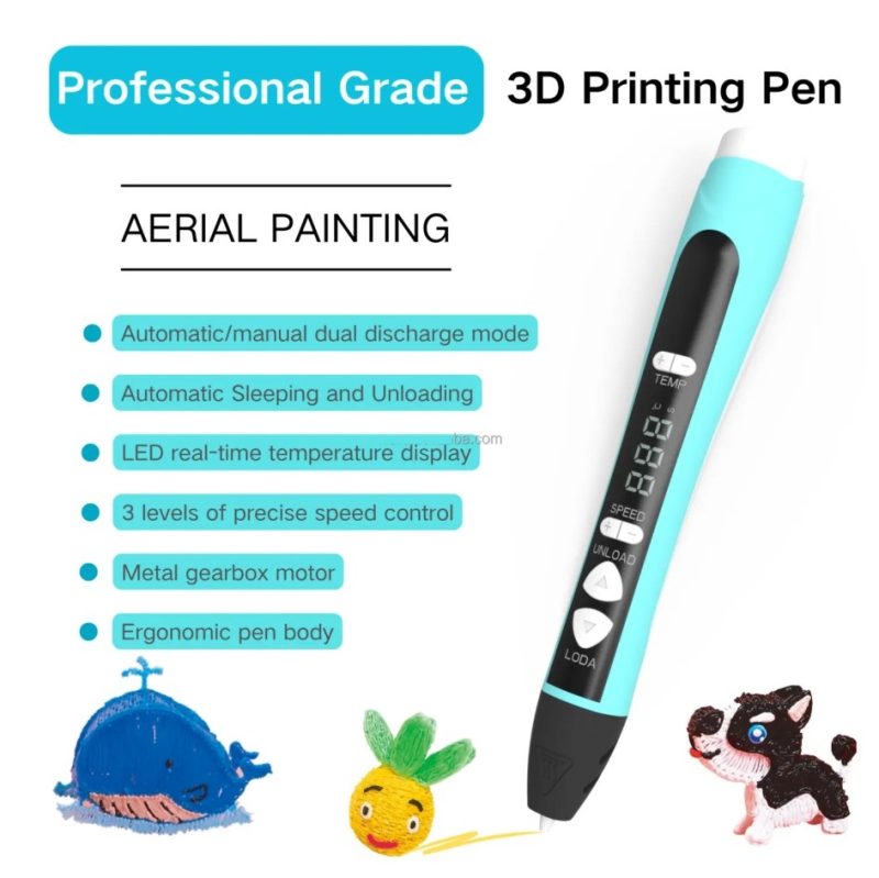 QY801L 3D printing pen - options