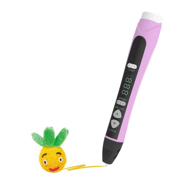 QY801L 3D printing pen - pink